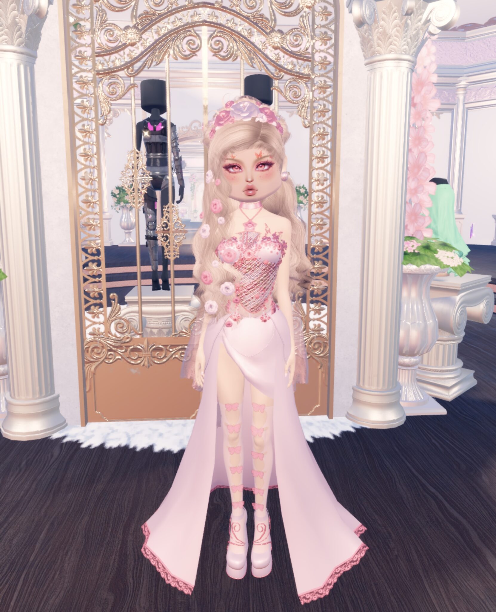 Pink Secret Garden Dress main image 1