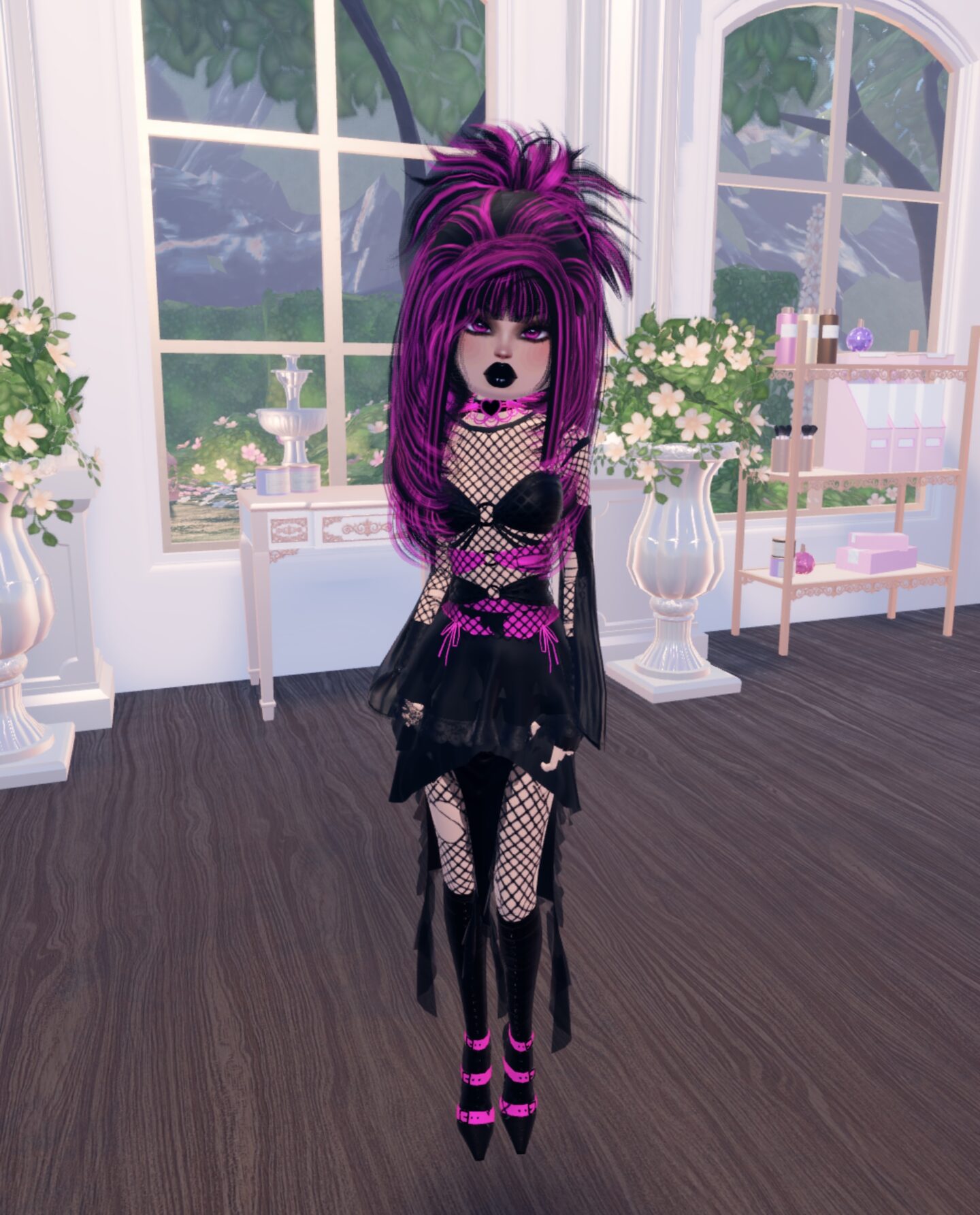 Cute Outfit Ideas For The Dress To Impress Hair Party Theme
