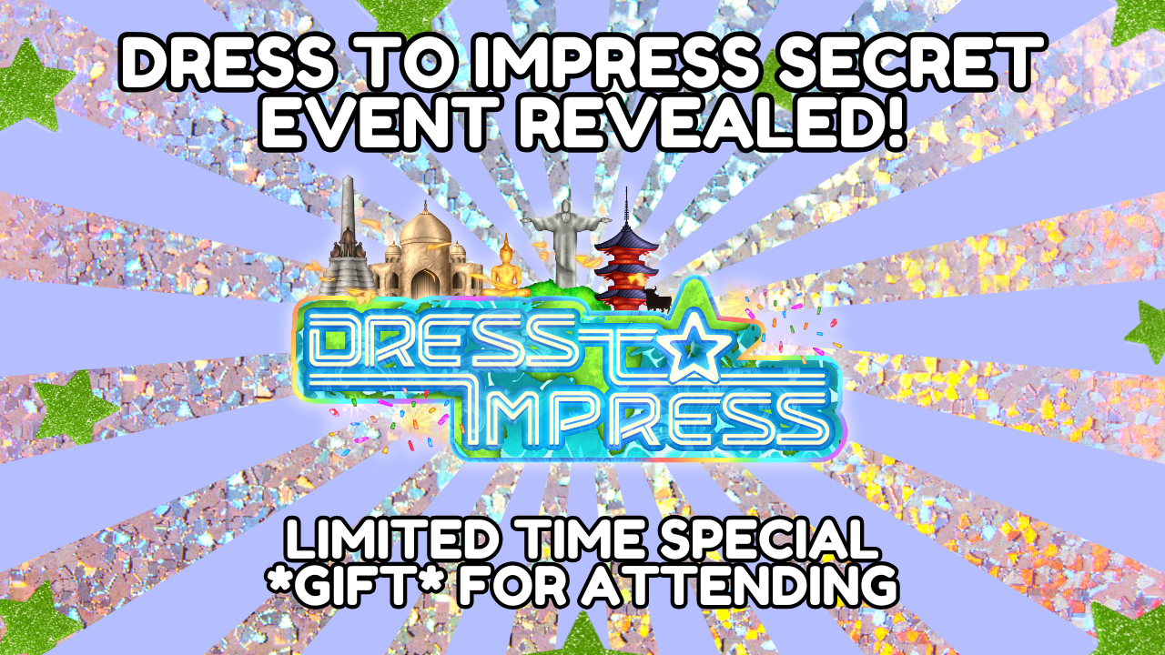 Dress To Impress Announces SECRET Event THIS Saturday With A Reward!